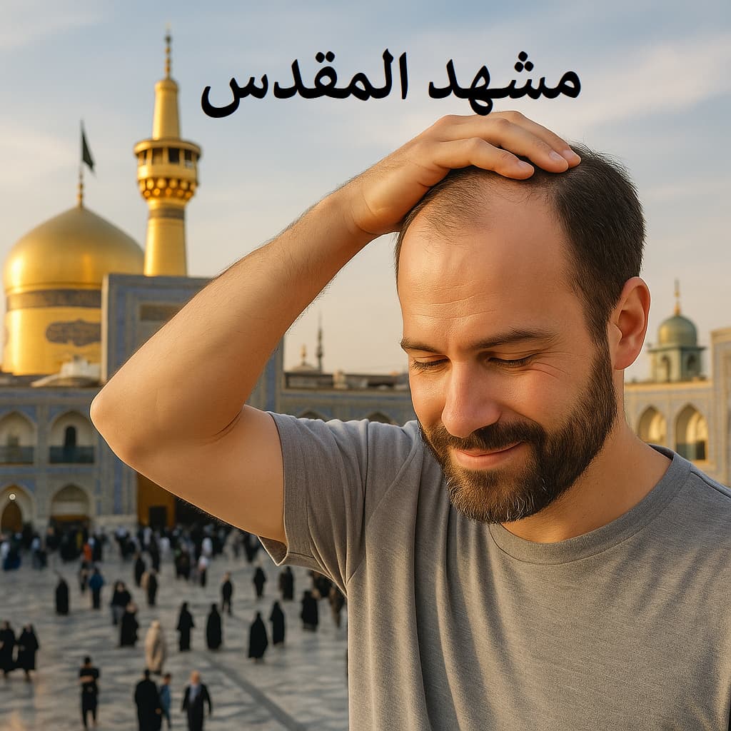 زراعه-الشعر-فی-مشهد-المقدس
