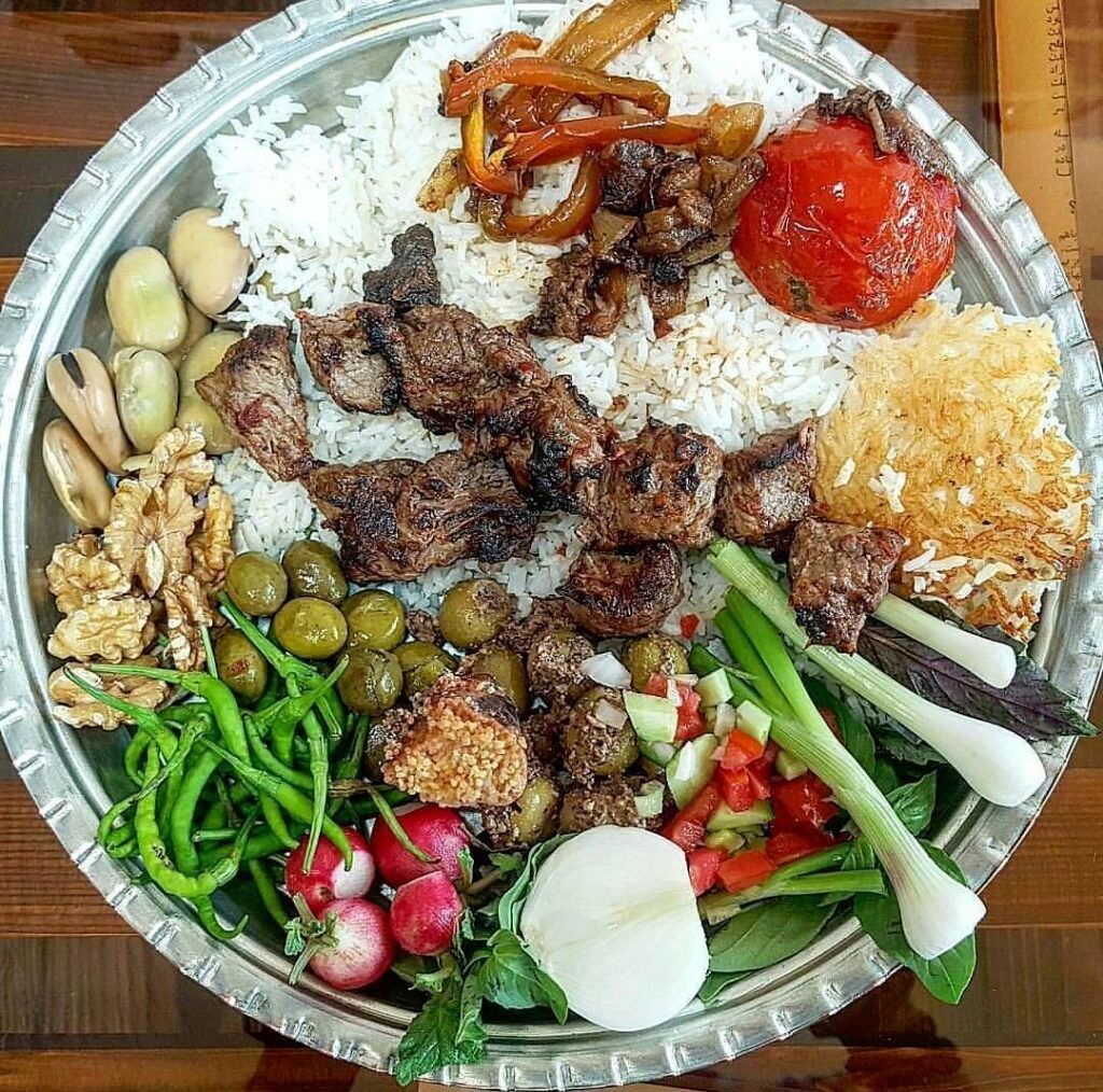 پلو کباب